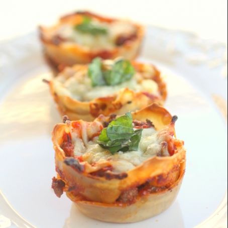 Lasagna Cupcakes