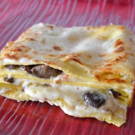 oOo LASAGNE AI FUNGHI E FORMAGGIO  oOo