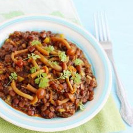 LENTICCHIE PICCANTI CON CHIODINI