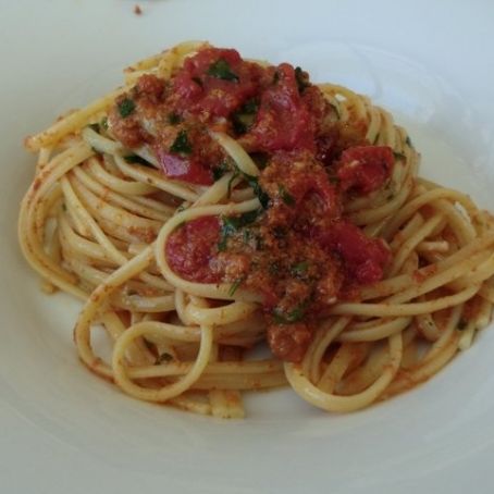 Spaghetti al riccio di mare