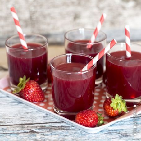 Shottino vodka e fragole