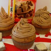 cupcake ai wafer con panna