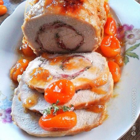 Lonza al timo e birra con kumquat al miele