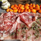 Lonza al timo e birra con kumquat al miele - Tappa 1