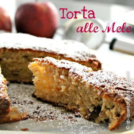 Torta alle mele.. Le mele ci sono ma non si vedono!