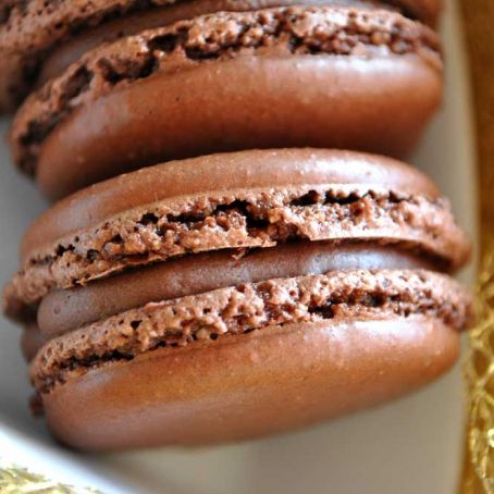 Macarons al cioccolato