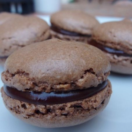 Macarons al cioccolato