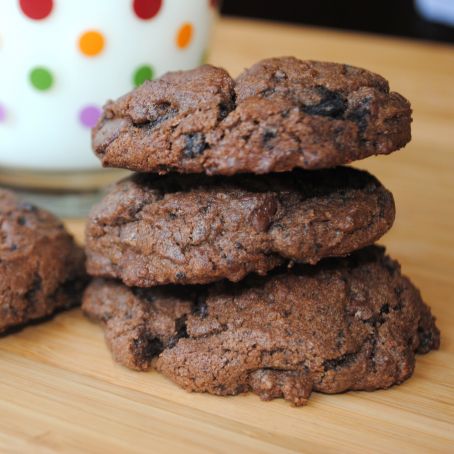 DOUBLE CHOCOLATE COOKIES
