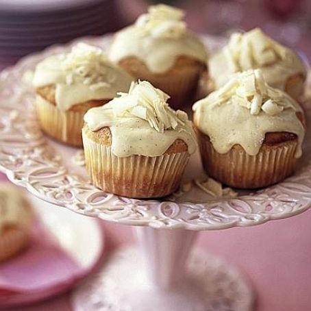 Muffin al cioccolato bianco