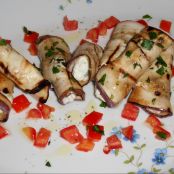 Involtini di melanzane speck e fontina