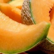Dadi di melone all'aceto balsamico