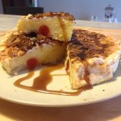 torta di meringa cotta con ciliegine candite - Tappa 1