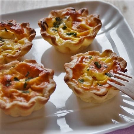 Crostatine al salmone