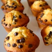 Muffin con le gocce di cioccolato