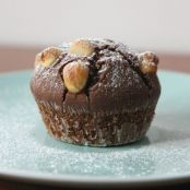 Muffin al cacao profumati al cocco