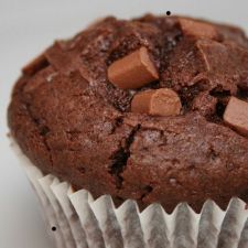 Muffin al cioccolato bianco