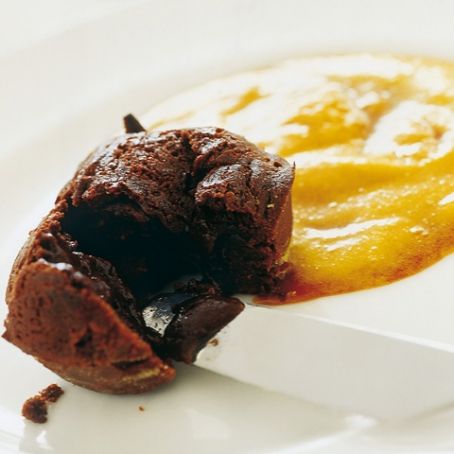 Muffin al cioccolato e zabaione.