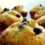 Muffin con gocce al gianduia