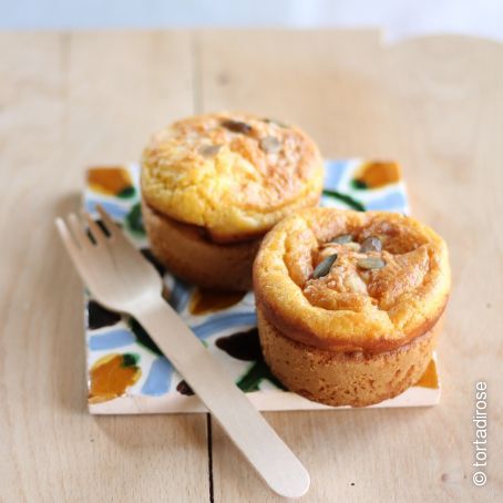 Muffins alla zucca e gruyère