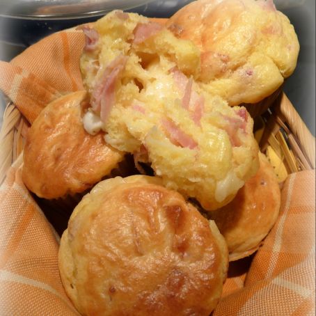 Muffin al prosciutto