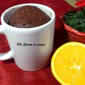 Mug cake cacao e arancia