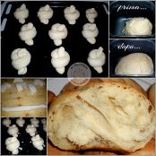Nodini di pane con ricotta e paprika - Tappa 1