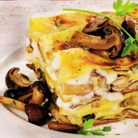 Lasagne con i funghi