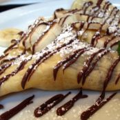 Crepes alla Nutella tradizionali