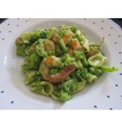 Orecchiette broccoli e gamberi