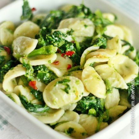 Orecchiette con cime di rapa