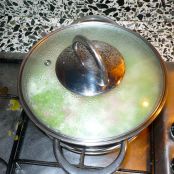 piselli al prosciutto - Tappa 5