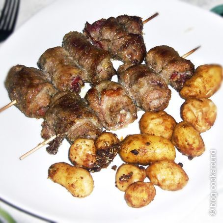 Involtini arrotolati con speck