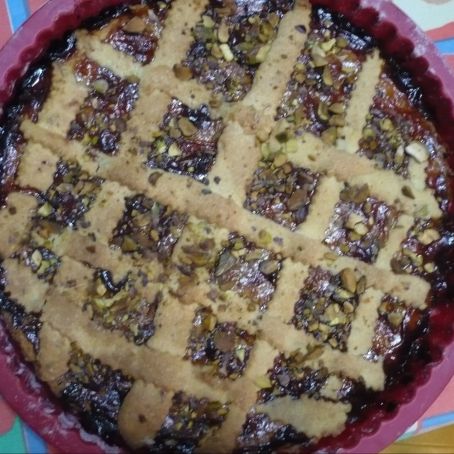 Crostata ai pistacchi