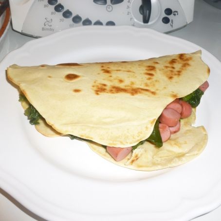 Piadina romagnola con il Bimby