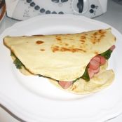 Piadina romagnola con il Bimby