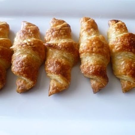 Simpatici mini-croissants alla nutella!