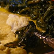 Fave bianche con le cicorie selvatiche