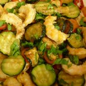 TAGLIATELLE CON MAZZANCOLLE E ZUCCHINE - Tappa 3