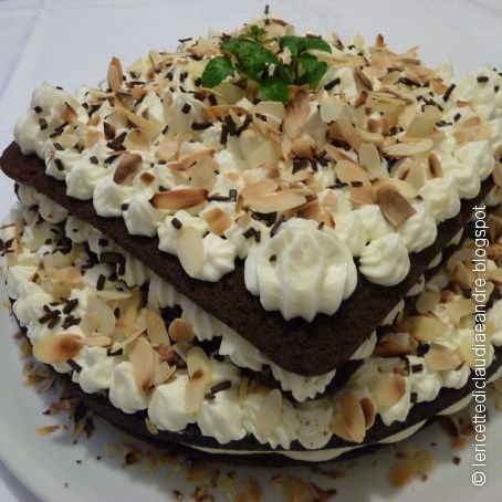 Torta chantilly e cioccolato