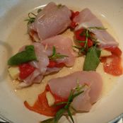 ROTOLINI DI POLLO CON PEPERONI E FONTINA - Tappa 1