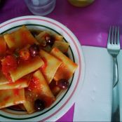 Paccheri olive e capperi