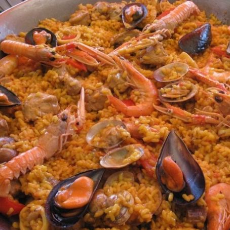 Paella marinara