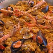 Paella marinara