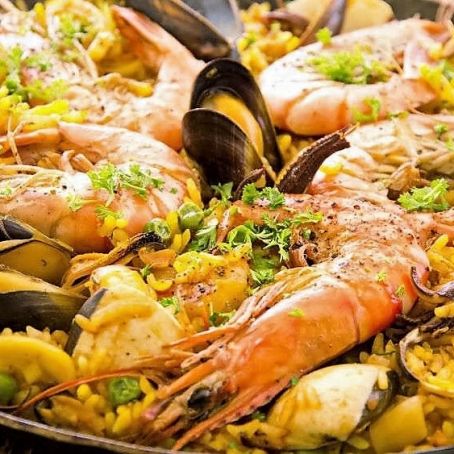 Paella de marisco