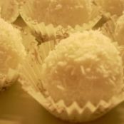 Palline al cocco e cioccolato bianco