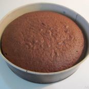 Pan di spagna al cacao