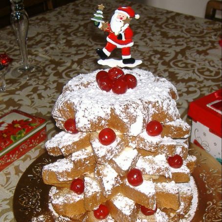 Pandoro al mascarpone e panna