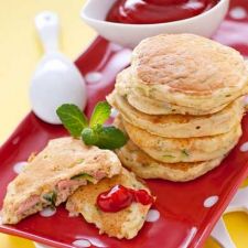 Pancake salati al tonno