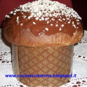 Panettone con gocce di cioccolato