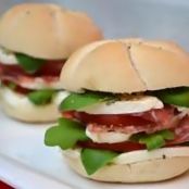 Panino caprese e coppa